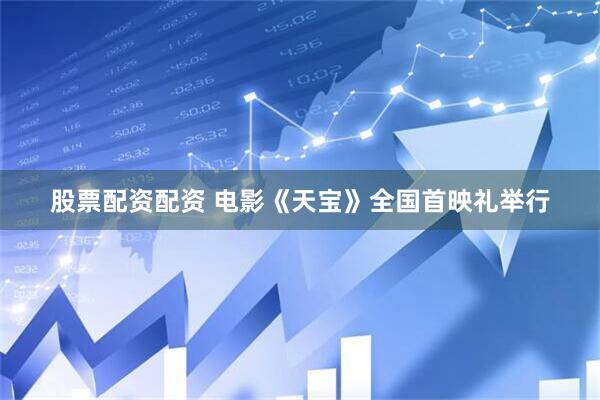 股票配资配资 电影《天宝》全国首映礼举行